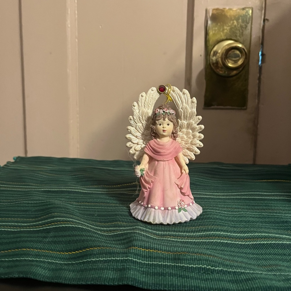 January birthstone, Angel Figurine
